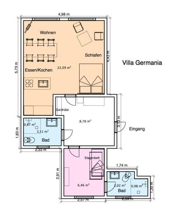 Villa Germania Нордерней Екстериор снимка